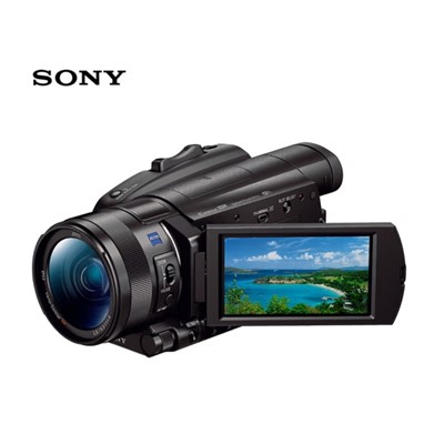 索尼(SONY) FDR-AX700 通用攝像機(jī) 4K高清家用/直播攝像機(jī)（含128G存儲(chǔ)庫(kù) 攝像機(jī)包）